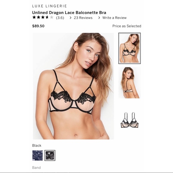 Sexy nude/black Dragon Appliqué Lingerie Bra! - Picture 5 of 8